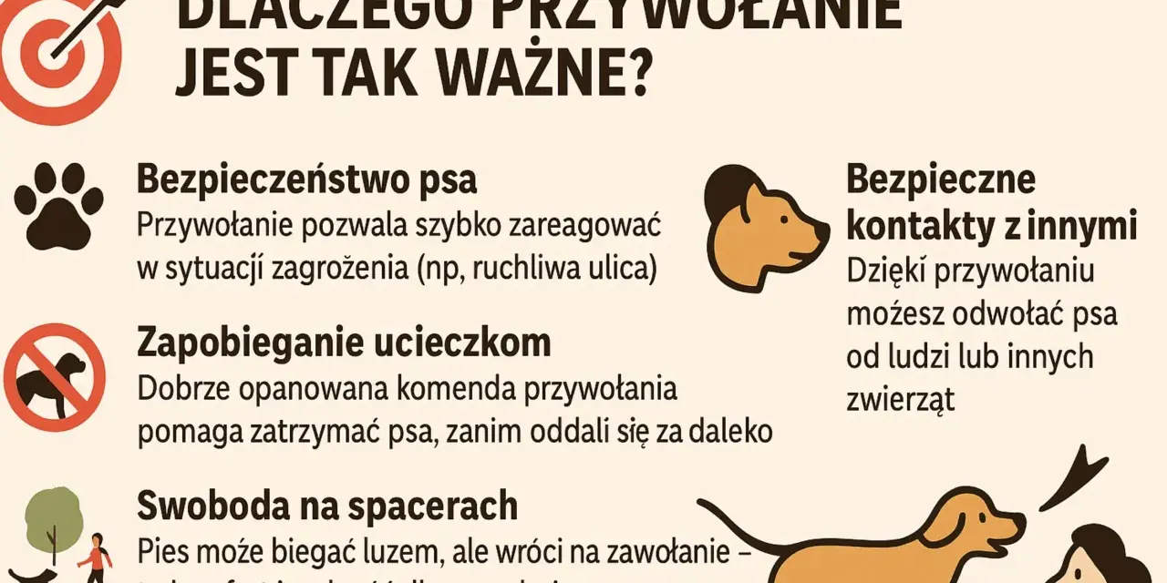 Zapobieganie ucieczkom psa na spacerze jest kluczowe. Dobrze opanowane przywołanie pozwala zatrzymać pupila, zanim oddali się za daleko.