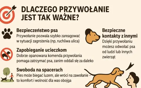Zapobieganie ucieczkom psa na spacerze jest kluczowe. Dobrze opanowane przywołanie pozwala zatrzymać pupila, zanim oddali się za daleko.